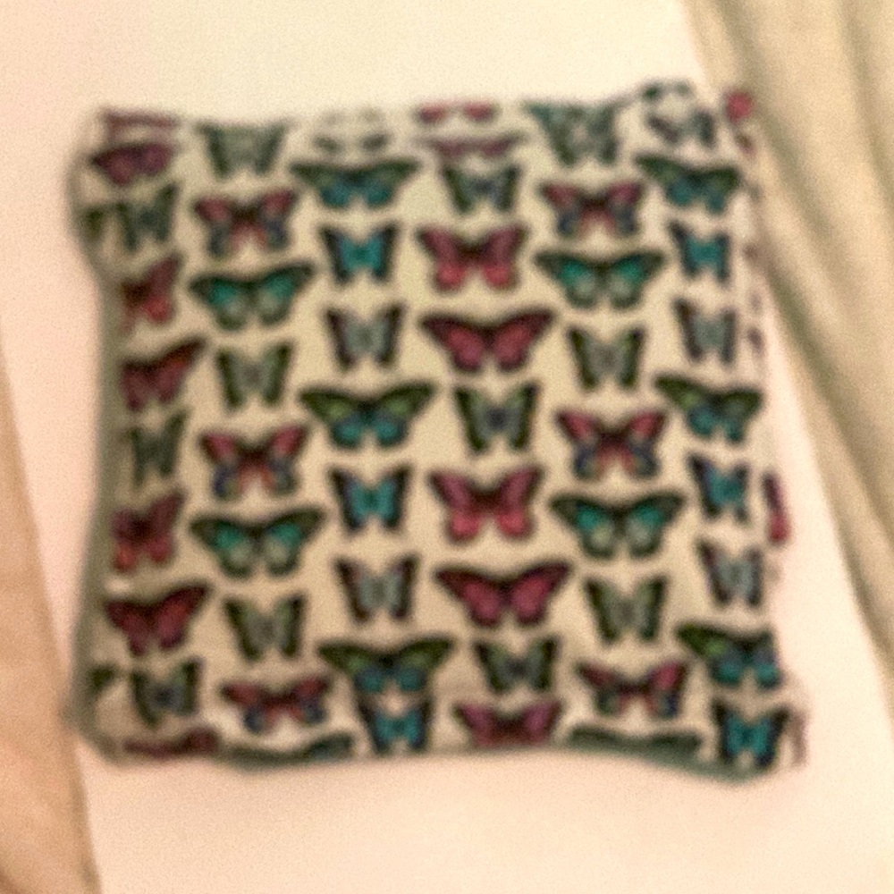 Handmade Butterfly Pillow!